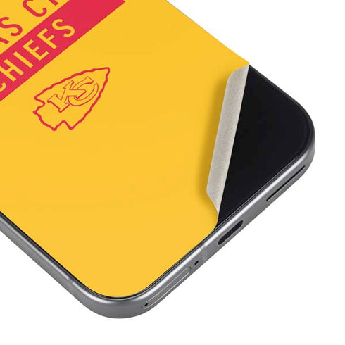 NFL Kansas City Chiefs Yellow Performance Series Pixel 9 Pro XL Skin